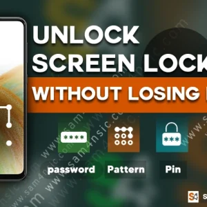 Unlock the screen lock