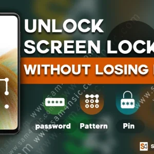 Unlock the screen lock on Samsung without losing data